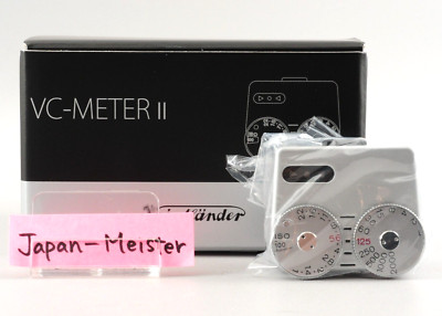 New Voigtlander VC Speed Meter II SILVER Light Meter Made In Stock from Japan