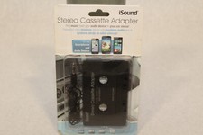 iSound Stereo Cassette Adapter BRAND NEW SEALED UNUSED