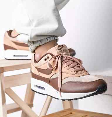 Nike Air Max 1 SC Cacao Wow Herren Turnschuhe Schuhe Größe Uk 9,5,10