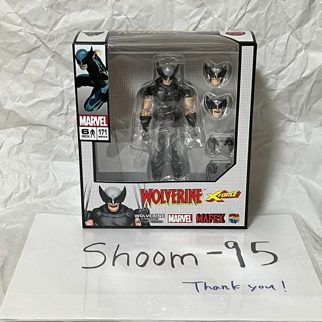 MAFEX No.171 Wolverine X-FORCE Ver. / X-MEN Medicom Toy