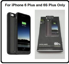 Mophie Juice Pack nero per iPhone 6 Plus 6S Plus custodia batteria alimentatore in scatola