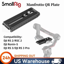 SmallRig Manfrotto-Style Quick Release Plate for DJI RS 2/RSC 2/Ronin-S Gimbal