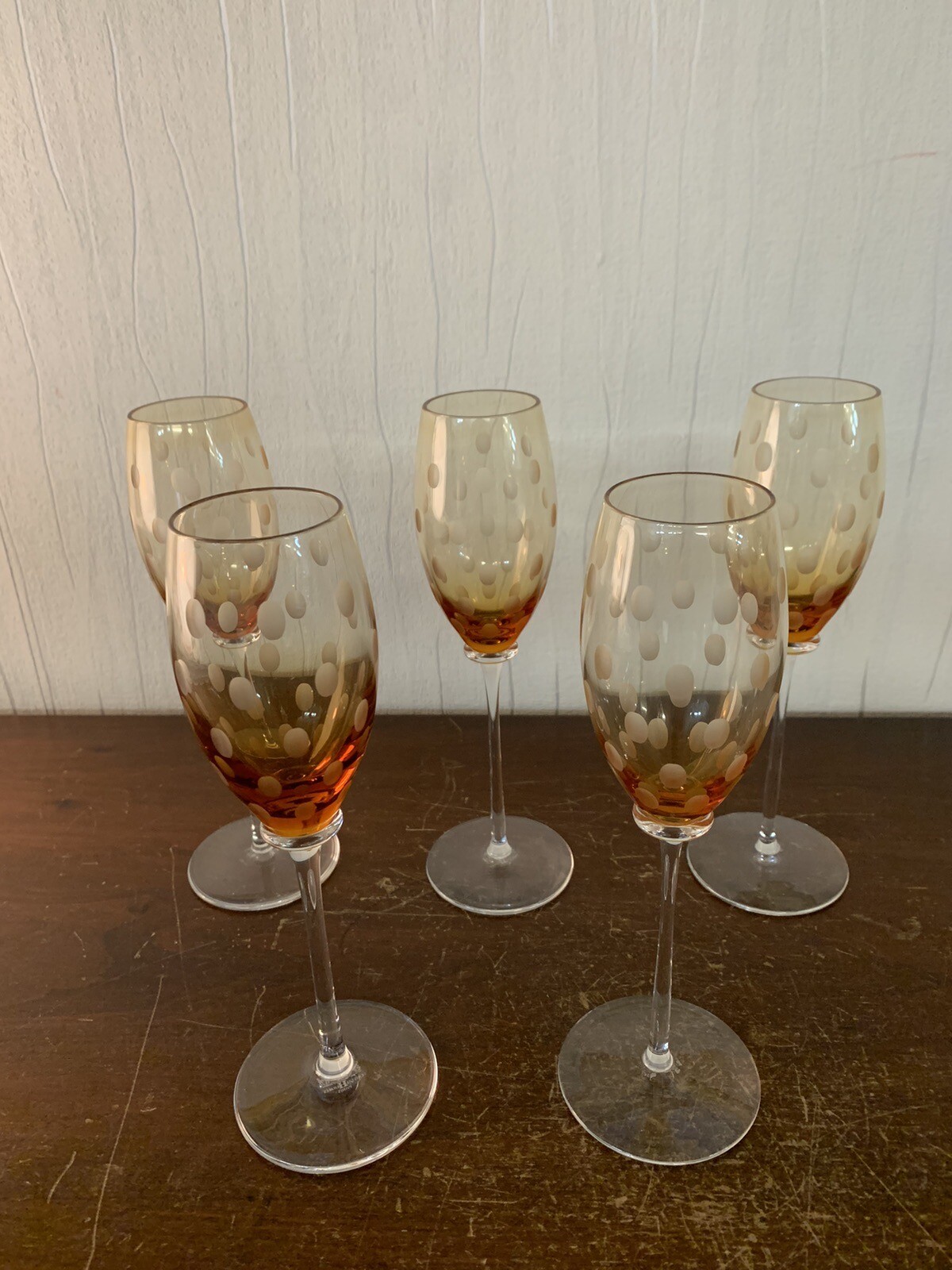 Lot Of Champagne Flutes In Saint Louis Crystal For Hermes (Price Of The Lot)