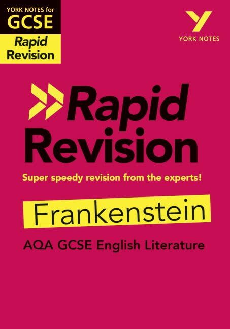 York Notes for AQA GCSE (9-1) Rapid Revision: Frankenstein - Ref