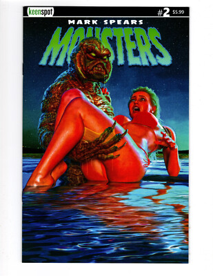 Mark Spears Monsters #2 Cvr C Variant 1st Print Keenspot Entertainment 2024