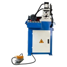 Pneumatic Metal Chamfering Pipe Solid Bar Rod Bevelling Deburring Machine