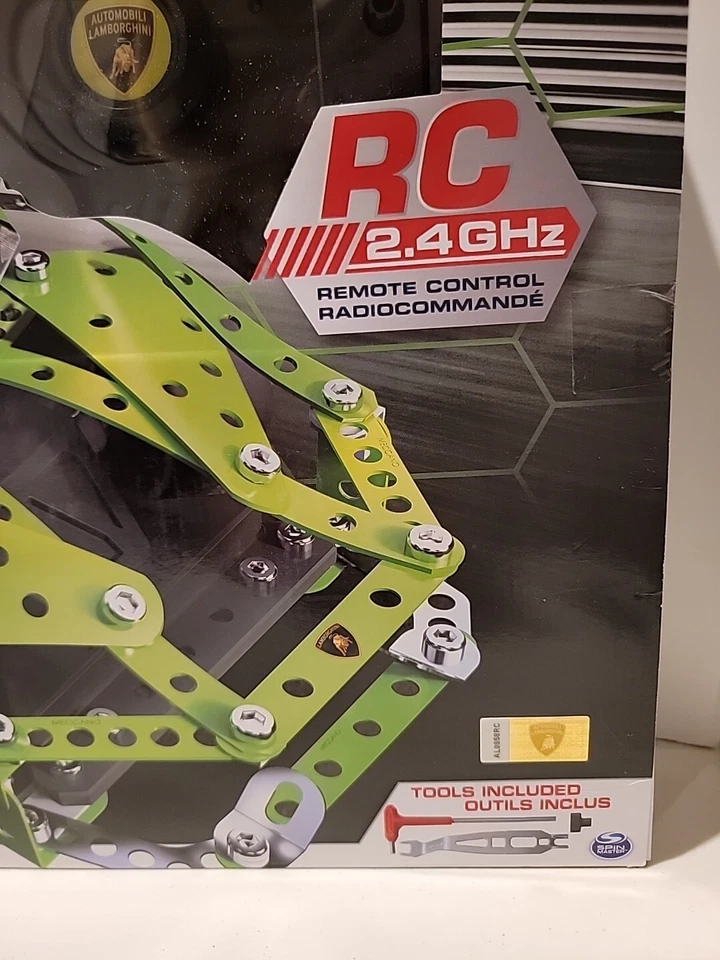 Meccano Lamborghini Huracan 2.4 GHz Remote Control 297 pieces STEM 20074016 - Image 3 of 4