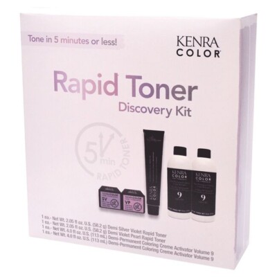Kenra Rapid Toner Discovery Demi Color Kit(SV VP Developer) | eBay