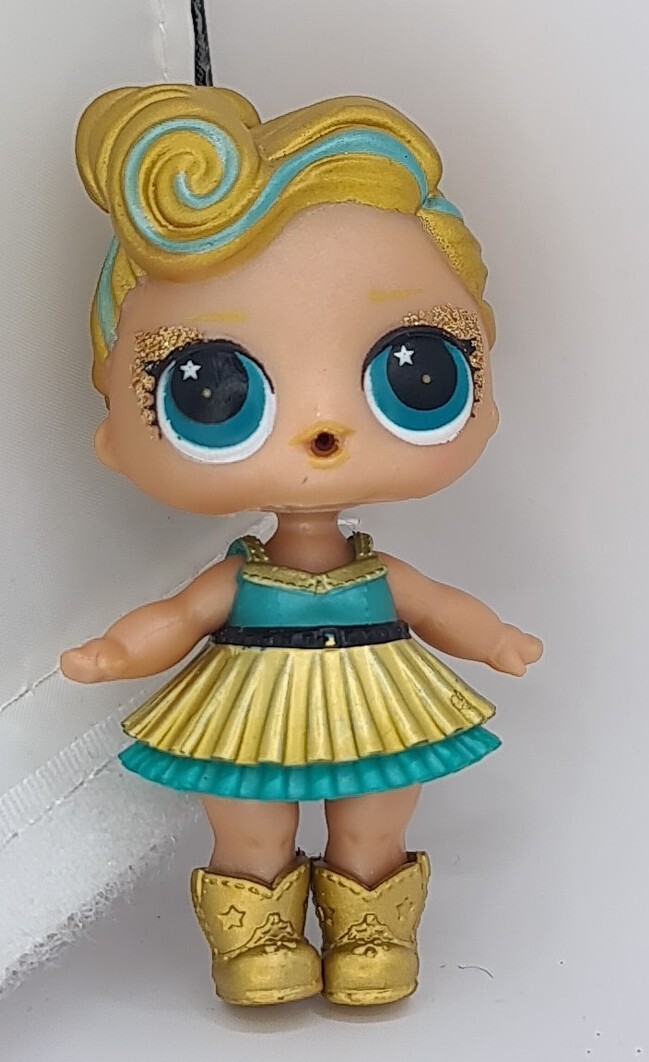 LOL Surprise Series Luxe 24k Doll Rare Gold And Teal