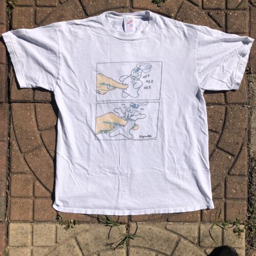 LARGE Vintage Dan Reynolds 1997 Doughboy Comic Print SINGLE STITCH VTG RARE - Picture 2 of 9