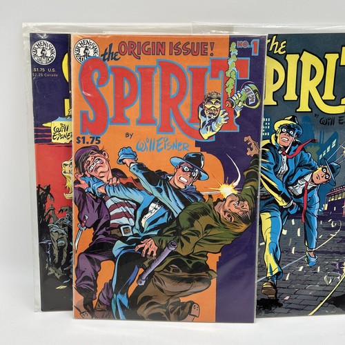 LOTTO di 5 fumetti vintage "The Spirit" di Will Eisner-#1, #2, #3, #4 & Magazine #7 VG - Foto 15 di 18
