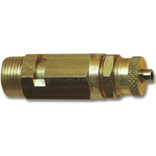 VALVOLA DI SICUREZZA LIBERA 1/4 3/8 1/2 RACCORDI ARIA COMPRESSA PER COMPRESSORE