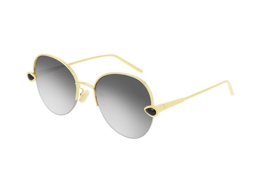 Boucheron Occhiali da Sole BC0079S 001 Oro grigio | eBay