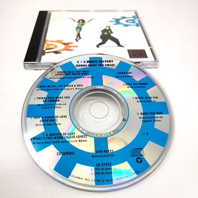C+C MUSIC FACTORY : Gonna Make You Sweat Audio CD - FREE SHIPPING! [eBay VIDEO!]