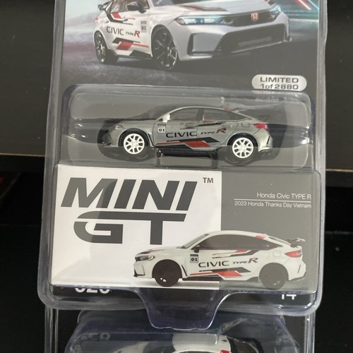 Mini GT #626 Honda Civic Type R 2023 Honda Thanks Day Vietnam Chase/Reg - Picture 2 of 3