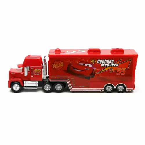Pixar Cars Lightning McQueen Mack Truck Auto Lkw Car 1:55 Diecast Spielzeug Toy - Bild 6 von 11