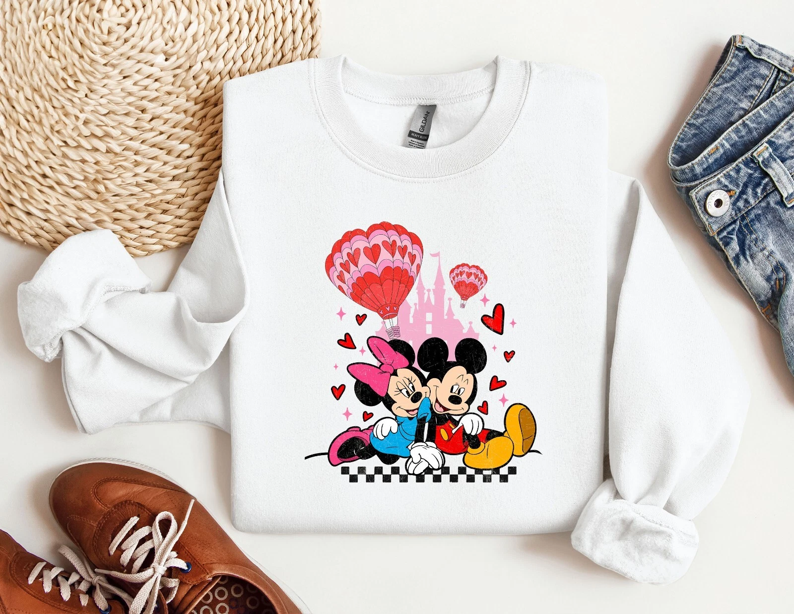 Amante di Topolino e Minnie equipaggio San Valentino Disney San Valentino regalo per lei