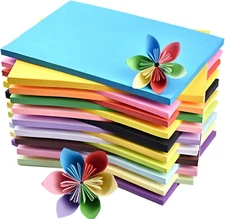 A4 Colored Paper 100 Sheets, Colored Copy Paper A4 Paper (20 Colors), 8.5 X 11.7
