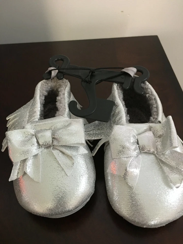 NUEVAS ZAPATILLAS MOCASÍN PARA NIÑAS TALLA 2 WONDER NATION Foto 2 de 4