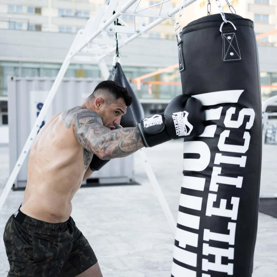 PHANTOM Boxsack |Kick Thai Boxen MMA Profi Sandsack gefüllt | GRATIS Versand - Bild 3 von 4