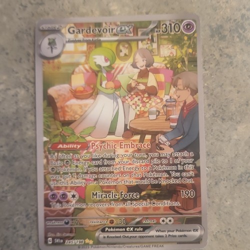 Pokémon TCG Gardevoir ex 245/198 SV01 Scarlet & Violet Base SIR Full Art Holo