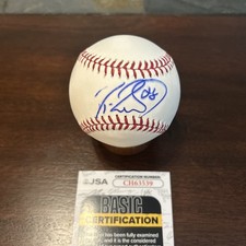 Jayson Werth  Signed Baseball. JSA