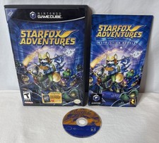 Starfox Adventures Nintendo GameCube RARE KMART Cover - CIB w/ insert - Tested!
