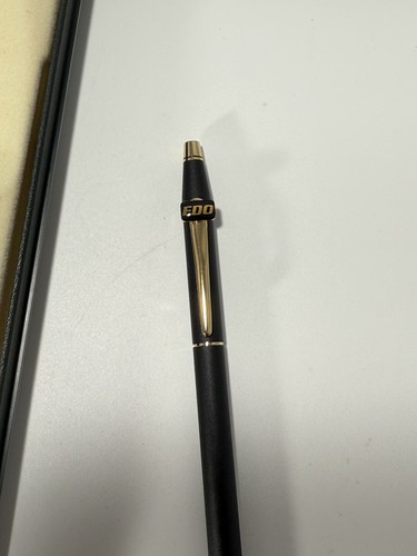 CROSS Classic century 23K Gold plating Black Ballpoint Pen Original Box - Picture 3 of 7