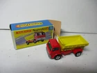 Matchbox Lesney Superfast SF70 Grit Spreader- transitional, 4 SPOKE wheels, box