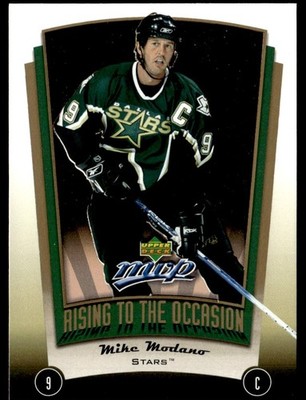 2005-06 Upper Deck MVP Rising to the Occasion Mike Modano Dallas Stars #RO9