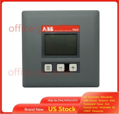 1PCS New ABB RVC-6 RVC6-1/5A Power Factor Controller Free Ship  US Free TAX