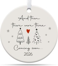 Expecting Baby Ornament 2026, Pregnancy Announcement for