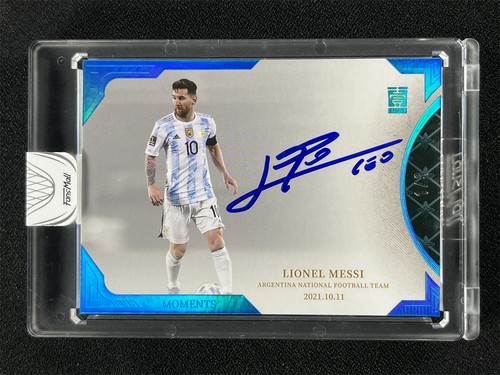 1/3 ! 2022 Fansmall Argentina ONE Lionel Messi #MO-LME2 Moments Auto