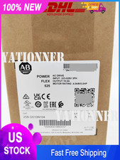 Factory Sealed Allen Bradley 25B-D010N104 /A Powerflex 525 AC Drive 5HP 4.0KW