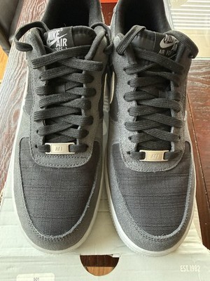 Nike Air Force 1 Anthracite/Black/Wolf Grey Men's Low Top Sneaker 488298-085