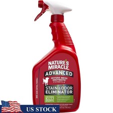 Powerful Enzymatic Dog Mess Cleaner Stain Odor Eliminator Indoor Use 170oz