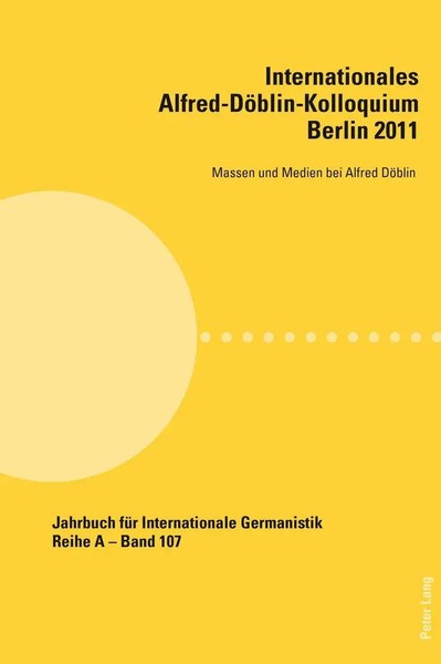 Internationales Alfred-DöBlin-Kolloquium- Berlin 2011 | Stefan Keppler-Tasaki-image