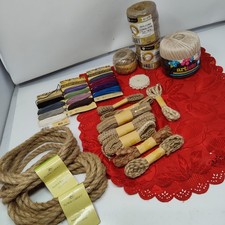 Lot of Hemp Cord / Twine for Jewelry Making, Gardening, crafts