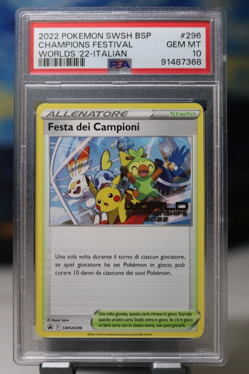 Pokémon TCG Professional Sports Authenticator (PSA) Grade 10