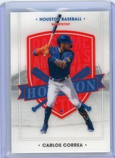 2021 Chronicles America's Pastime Carlos Correa Houston Astros Base Card #1