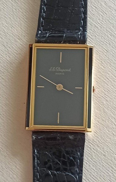 S.T. DUPONT PARIS LAQUE DE CHINE, HERREN UHR LUXUS