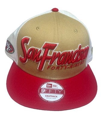 San Francisco Forty-Niners New Era Script 9Fifty SnapBack 49ers Hat