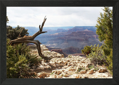 Canyon gerahmtes Wandbild Poster Leinwanddruck Bild