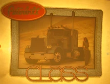 PETERBILT CLASS VINTAGE 1970's TRUCKER IRON ON TRANSFER -NICE, B-19