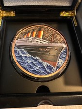 Titanic .999 Copper Round 1 Kilo. Commemorative Coin. Limited edition 2500 BIG!