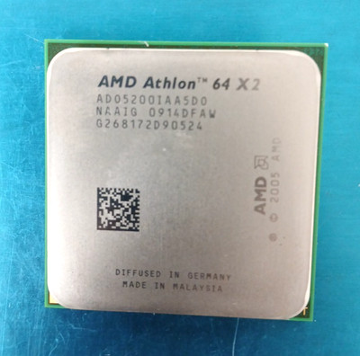 Lot of 4 AMD Athlon 64 X2 5200+ 2.7 GHz CPU Processor ADO5200IAA5DO SOCKET