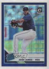 2019 Panini Donruss Optic Rated Rookies Blue Pandora Prizm 31/99 Josh James 0c6