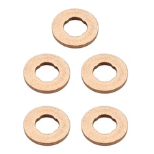For Volvo S60 I 2.4 CDI Diesel Fuel Injector Copper Washers/Seals Set of 5