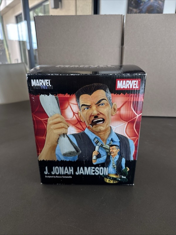 Diamond Select J Jonah Jameson Bust/ Rocco Tartamella 248/2500 Rare 🔥 NEW