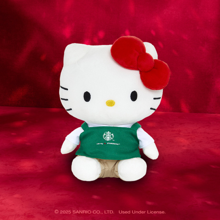 2025 Starbucks X Hello Kitty Boxed Plush Limited-Edition NIB